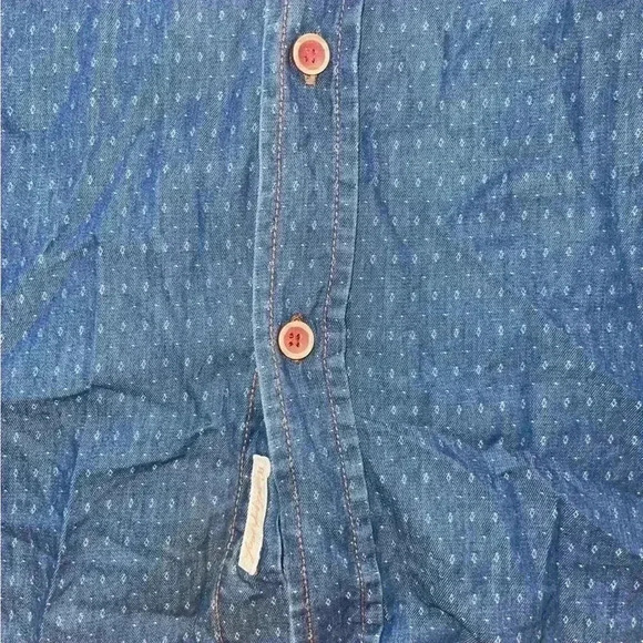 Original Wearherproof Vintage Denim Casual Button Down Shirt - Picture 4 of 4